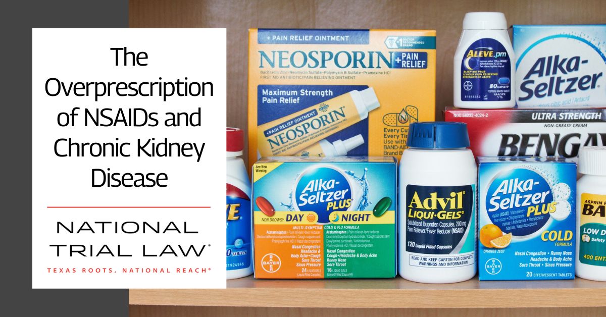 The Overprescription of NSAIDs and Chronic Kidney Disease
